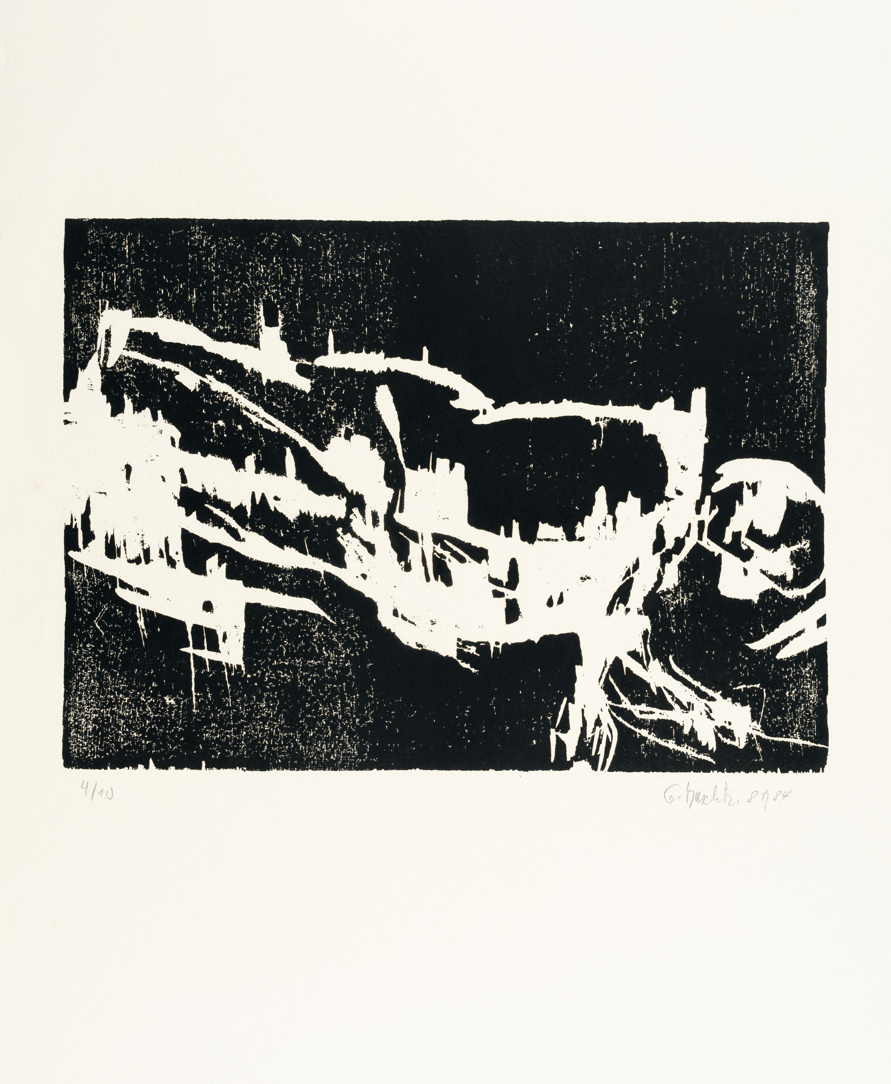 Georg Baselitz - Frau am Strand