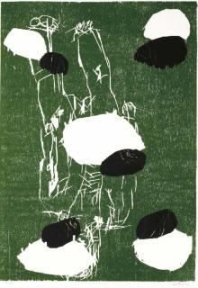 Georg Baselitz - Fünf Steine; Sieben Steine; and Acht Steine