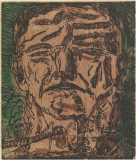 Georg Baselitz - Grosser Kopf (Gohr 36; Jahn 54 II)