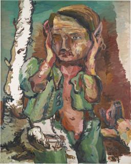 Georg Baselitz - Grüner Mit Birke