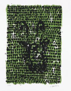 Georg Baselitz - Grunes Tuch