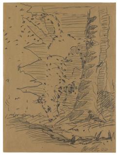 Georg Baselitz - Hund abwärts (Dog Downwards)