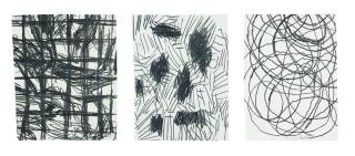 Georg Baselitz - I. 14 May 1991 | II. 12 May 1991 | III. May 1991 [3 Works]