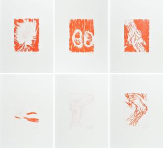 Georg Baselitz - Konvolut von 6 Radierungen (Aus: \