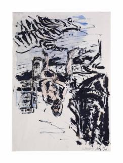 Georg Baselitz - Männlicher Akt (Male Nude)