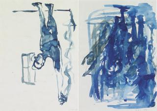 Georg Baselitz - Mann Mit Gestrecktem Arm