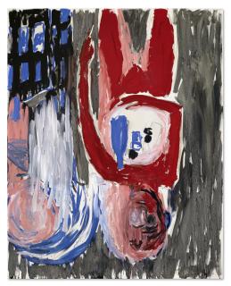 Georg Baselitz - Mann mit Tablett