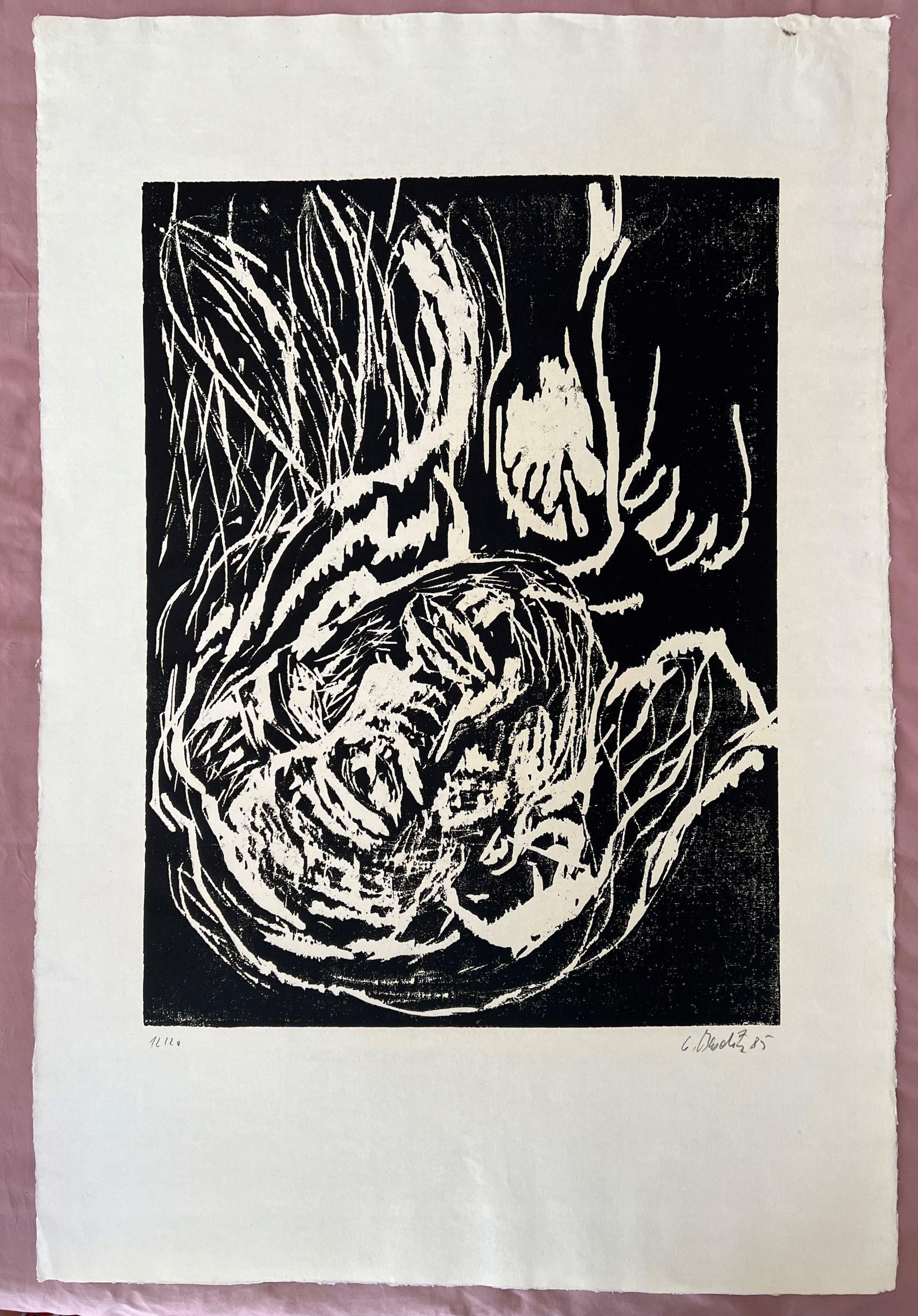 Georg Baselitz - Ohne Akkordeon I, 1985