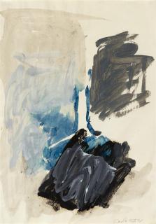 Georg Baselitz - Ohne Titel (Birnbaum)