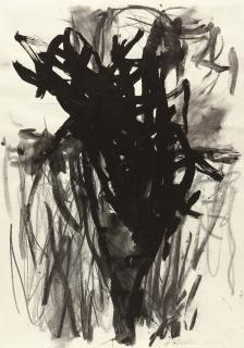 Georg Baselitz - Ohne Titel (Flasche)