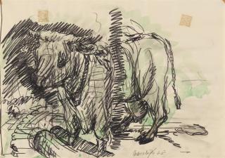 Georg Baselitz - Ohne Titel