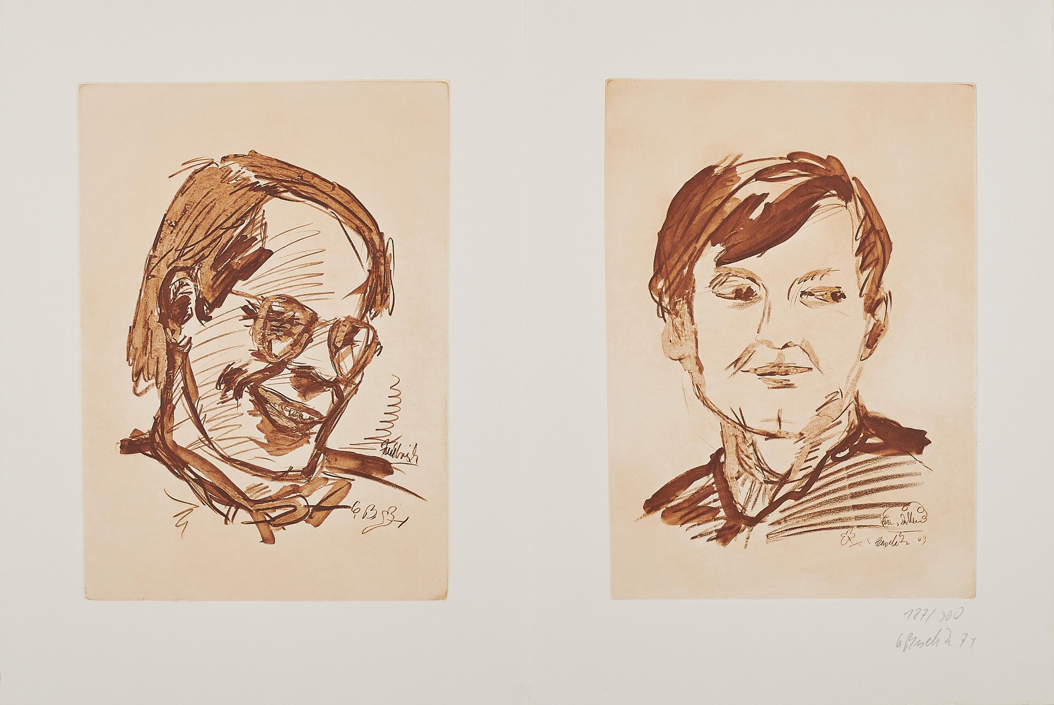 Georg Baselitz - Ohne Titel.