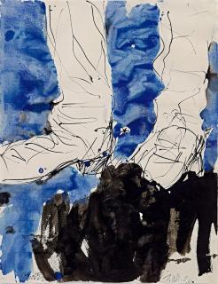 Georg Baselitz - Onhe Titel (1.Xii.06)(Painted In 2006)