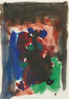 Georg Baselitz - Onhe Titel (Adler)