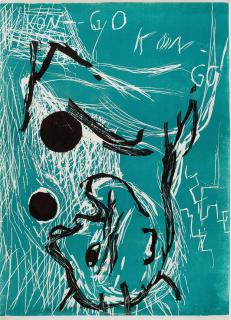 Georg Baselitz - Orangenesser (Kongo)