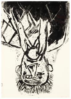 Georg Baselitz - Orangenesser