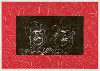 Georg Baselitz - Rote Schwestern - Aman