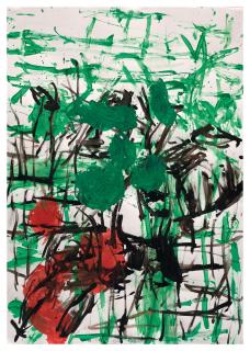 Georg Baselitz - Sans titre (11. I. 92)