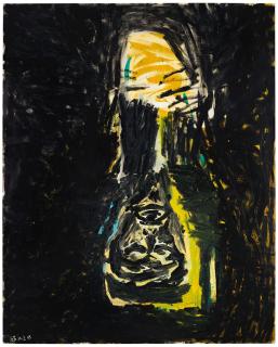 Georg Baselitz - Schwarze Säule (Black Column)