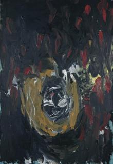 Georg Baselitz - Schwarzer Kopf
