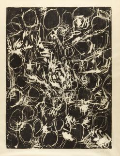 Georg Baselitz - Schwarzes Tuch III.
