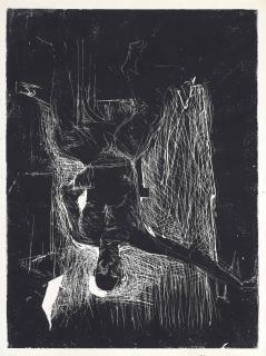 Georg Baselitz - Sitzender Mann