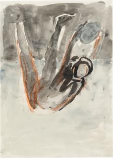 Georg Baselitz - Untitled (Ballspieler), 1981