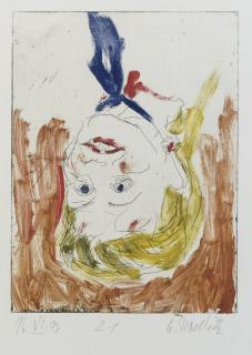 Georg Baselitz - Untitled (Head)