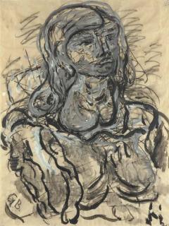 Georg Baselitz - Untitled (Hero)