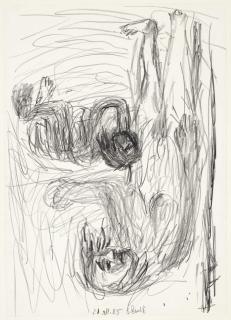Georg Baselitz - Untitled (Mutter mit Kind – Pastorale)
