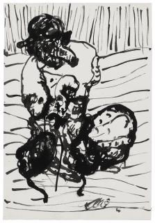 Georg Baselitz - Untitled (Schweinekopf)