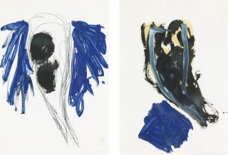 Georg Baselitz - Untitled [Two Works]