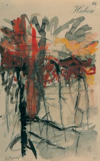 Georg Baselitz - Waldstück.