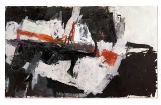 Georg Baselitz - Weiblicher Akt - liegend (Female Nude - Lying)