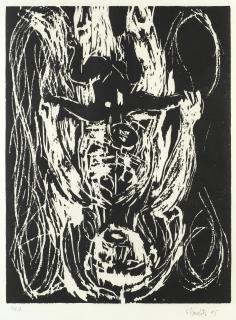Georg Baselitz - Weisse Mutter, schwarzes Kind