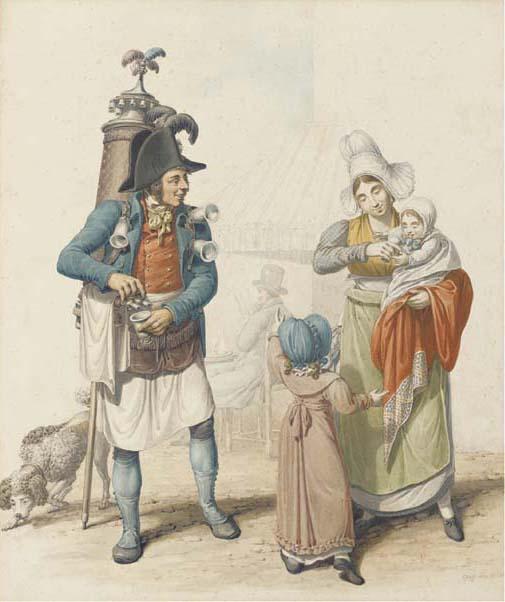 Georg Emanuel Opitz - Le marchand de coco