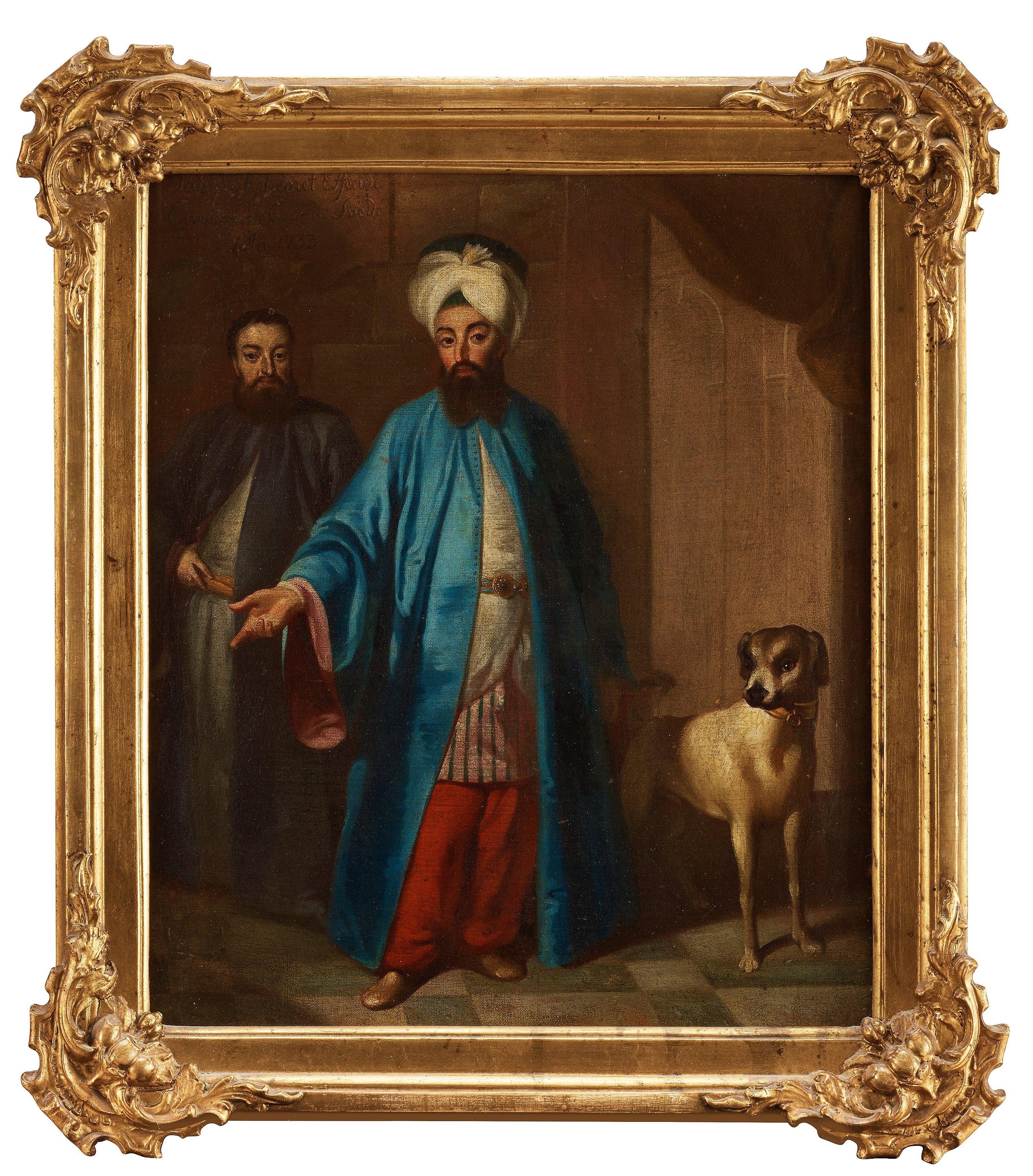 Georg Engelhard Schröder - Said Efendi in Stockholm 1733