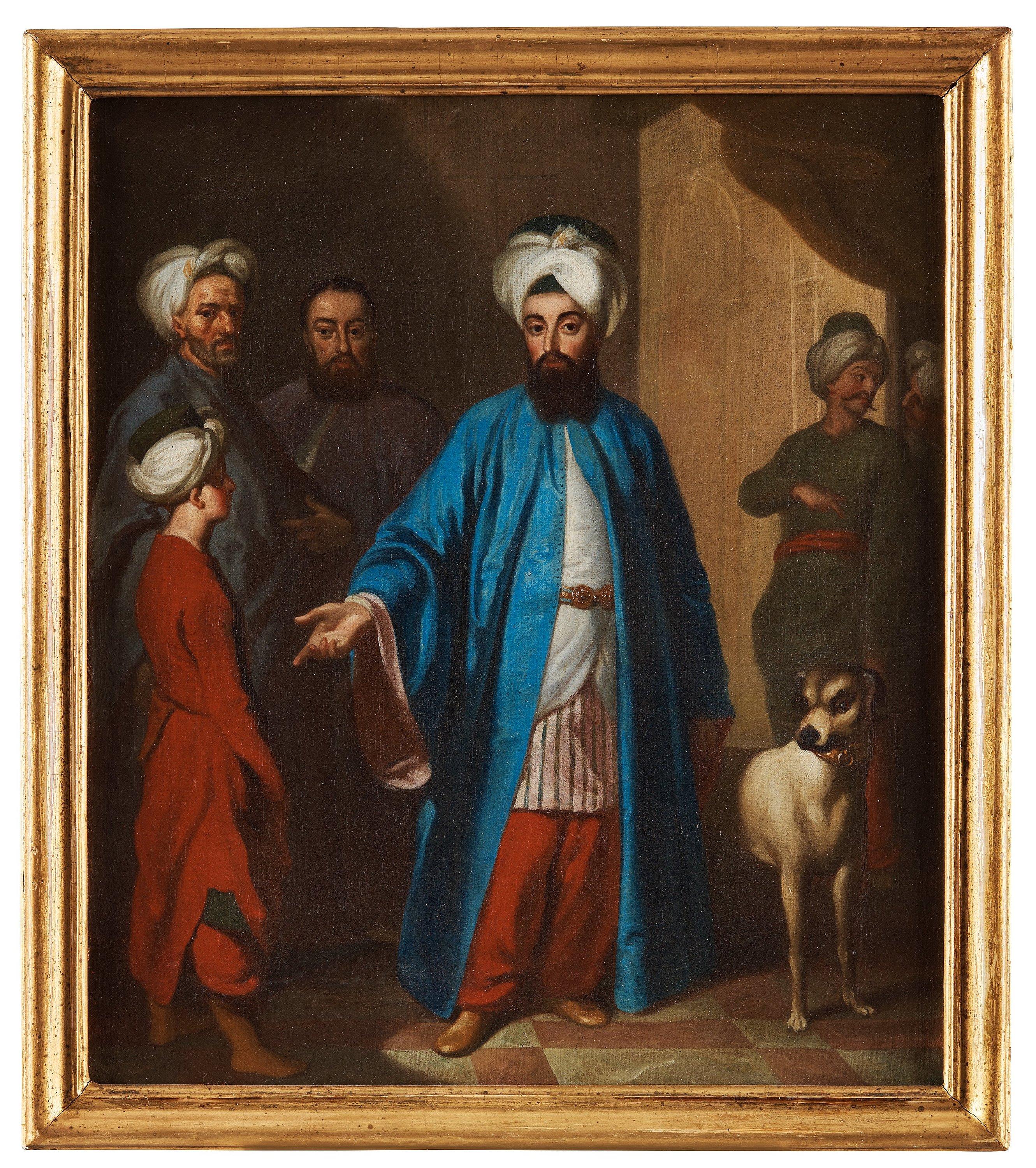 Georg Engelhard Schröder - Said Mehmet Efendi in Stockholm 1733