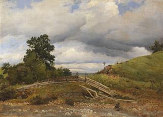 Georg Heinrich Crola - Am Chiemsee in Bayern