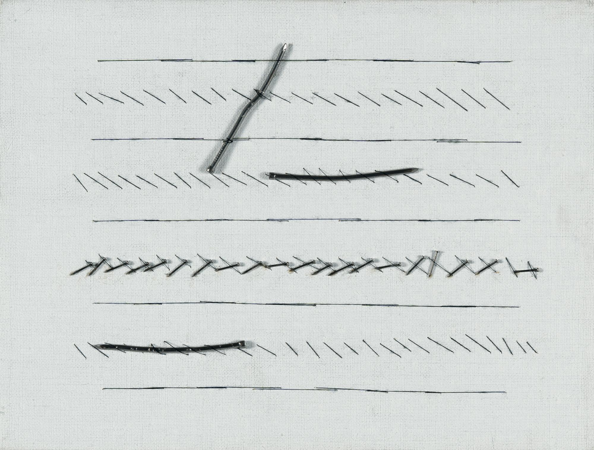 Georg Herold - Nagelbild