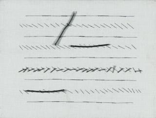 Georg Herold - Nagelbild