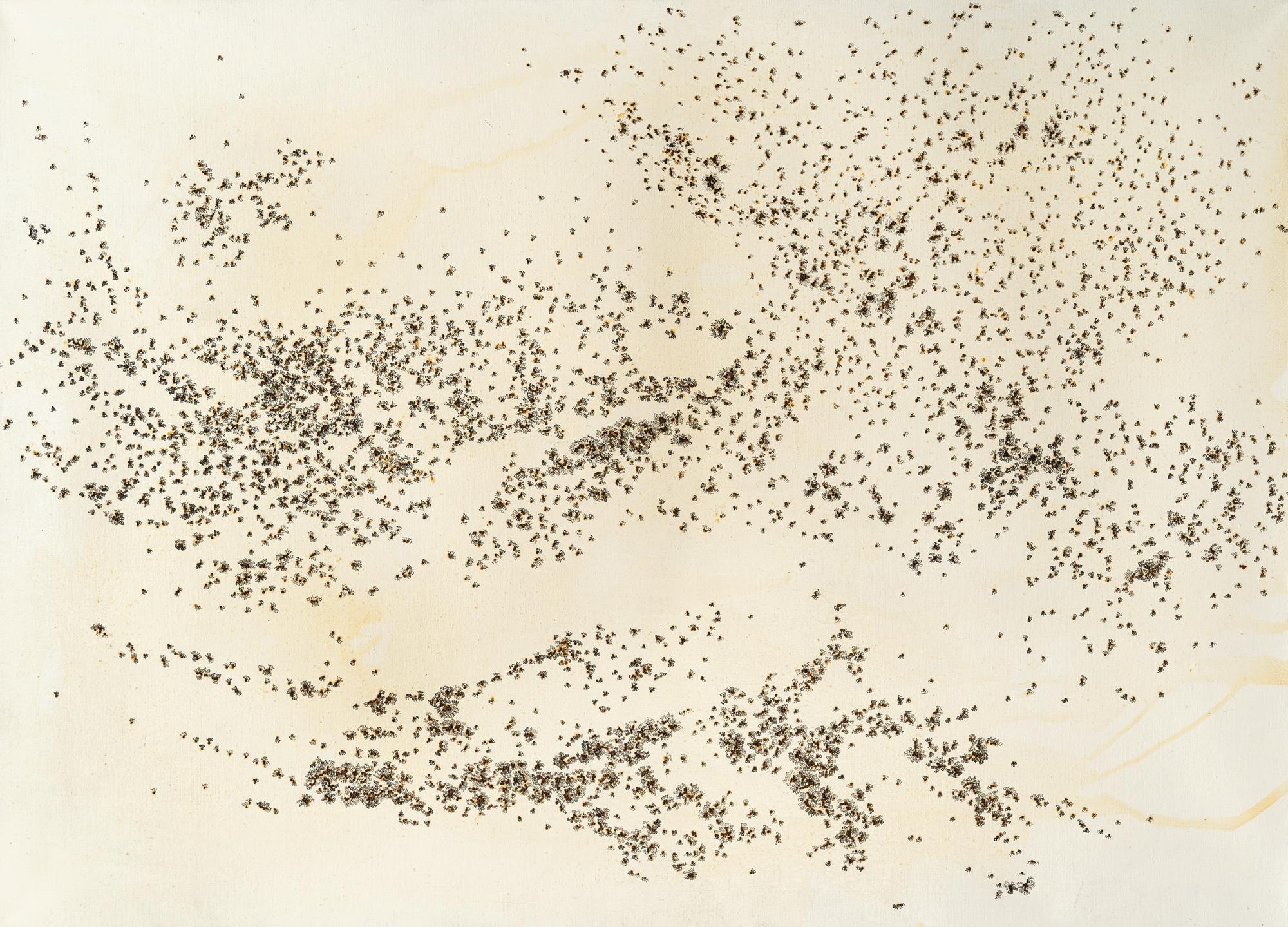 Georg Herold - Ohne Titel (Kaviarbild)