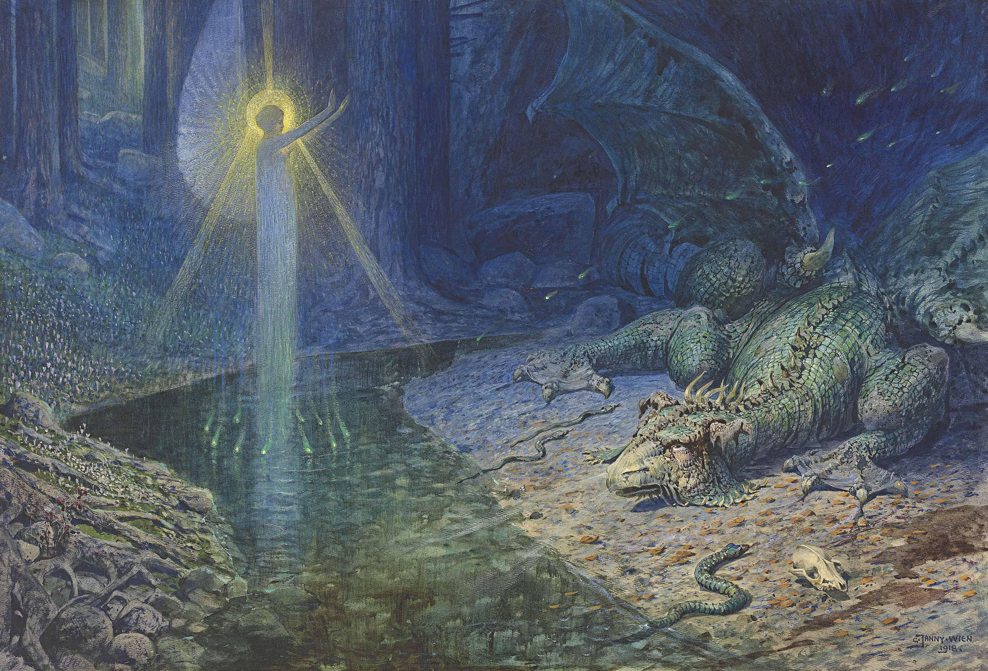 Georg Janny - An allegory of power