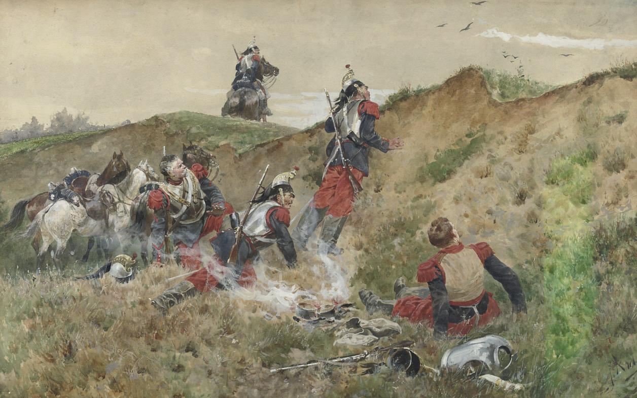 Georg Karl Koch - Soldiers on the look-out