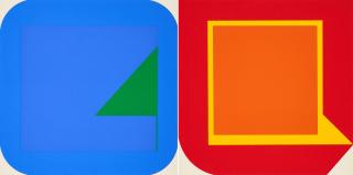 Georg Karl Pfahler - Konvolut von 2 Farbserigrafien.