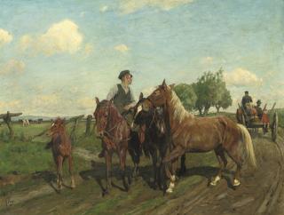Georg Koch - On The Way To The Horse Market