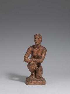 Georg Kolbe - Kauernde Marburg (Stucco).