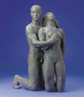 Georg Kolbe - Kniendes Menschenpaar