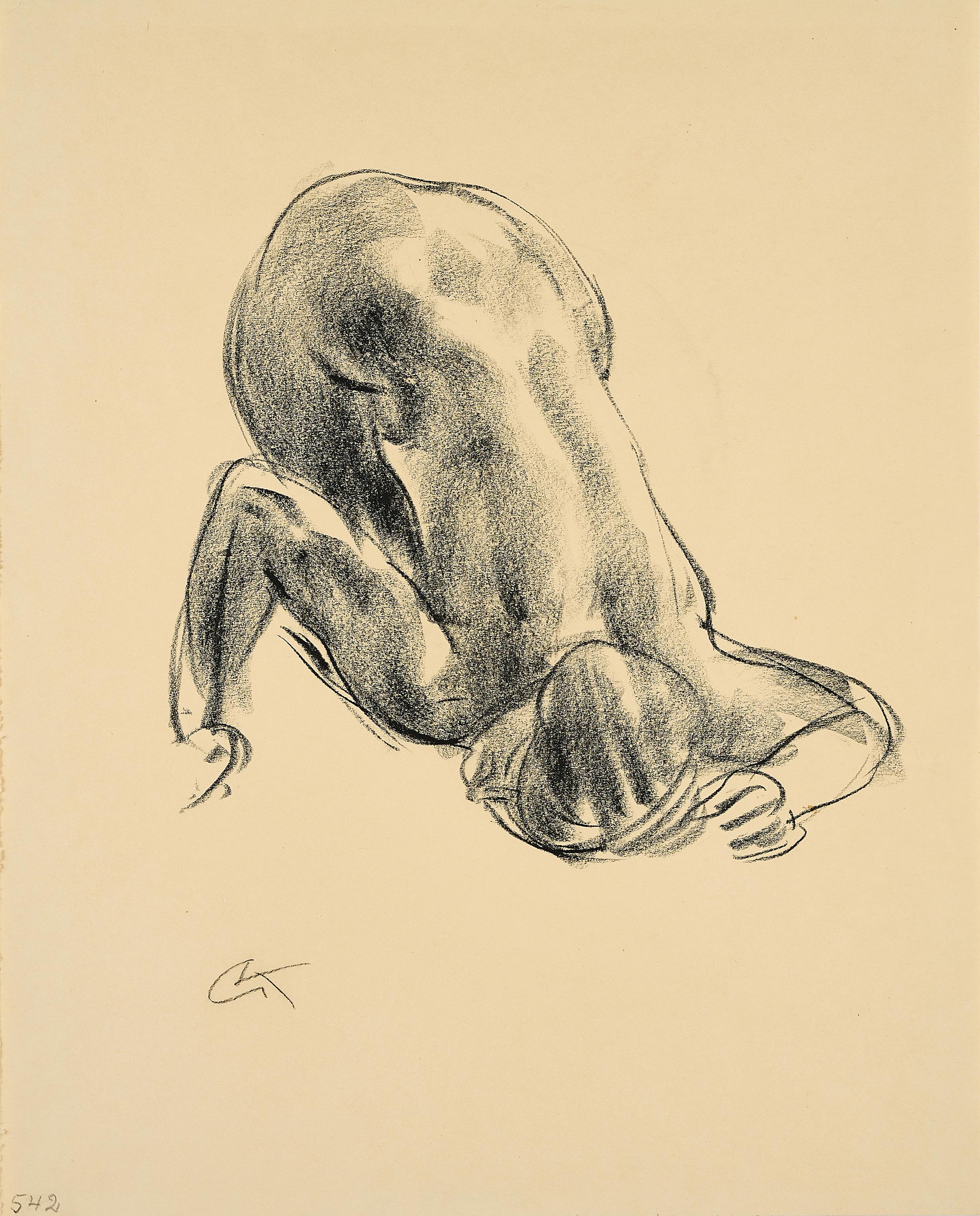 Georg Kolbe - Weiblicher Akt.