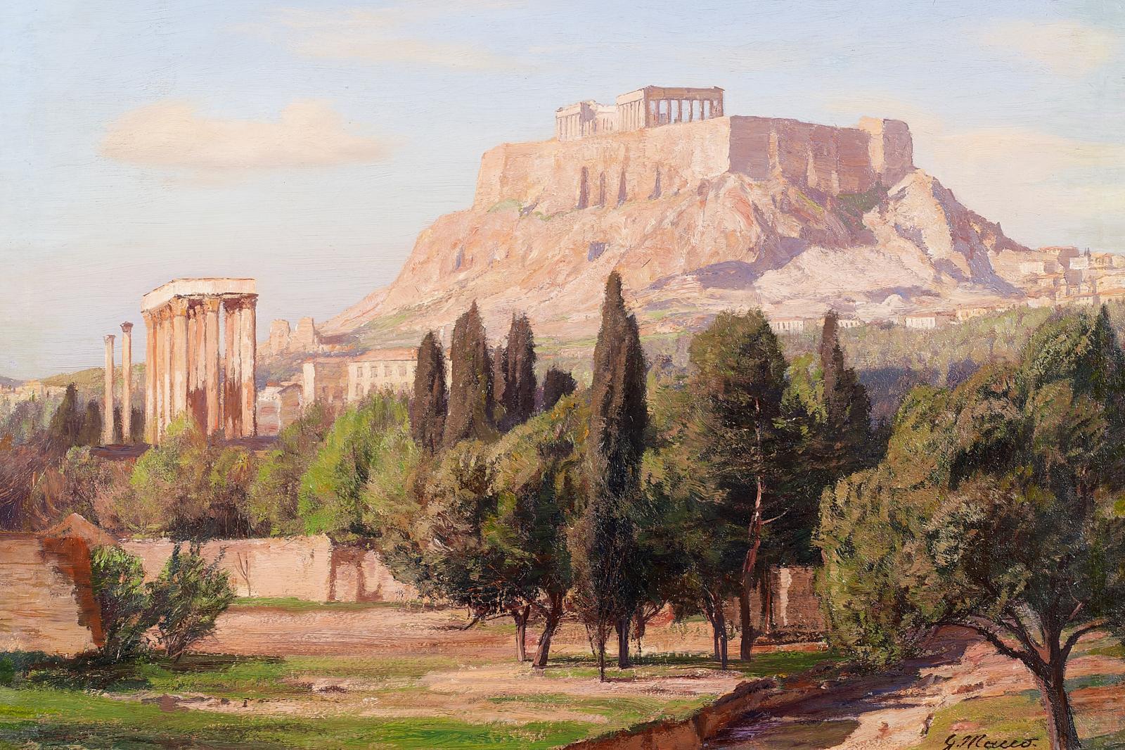 Georg Macco - Die Akropolis in Athen